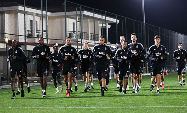 Beşiktaş, Trabzonspor maçı hazırlıklarına başladı
