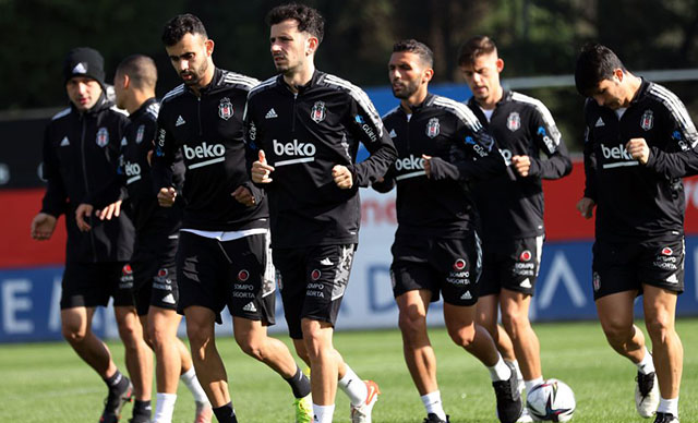 Beşiktaş'ta Aytemiz Alanyaspor hazırlıkları sürdü