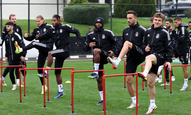 Beşiktaş'ta Aytemiz Alanyaspor mesaisi devam etti