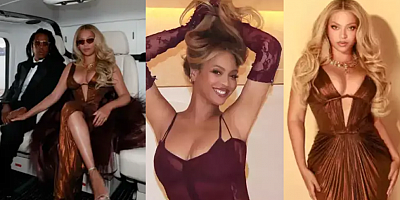 Beyoncé, 44. yaş gününü göz alıcı şeffaf elbisesiyle kutladı