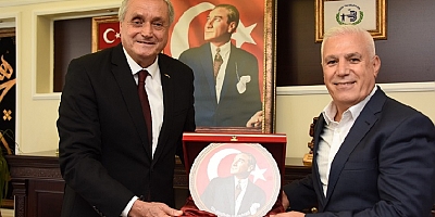 Bozbey'den, Başkan Bakkalcıoğlu'na ziyaret
