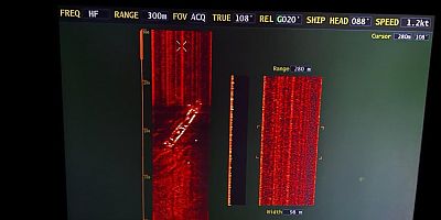 Bursa açıklarında batan kuru yük gemisine ulaşıldı