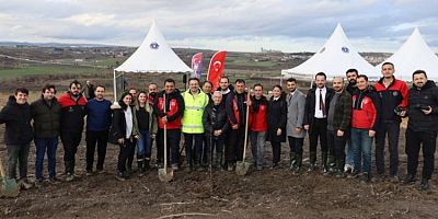 Bursa Büyükşehir Belediyesi'den şehit Aybüke öğretmen anısına hatıra ormanı