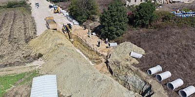 Büyükşehir'den Görükle'de yeni yola yeni altyapı