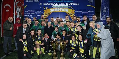 Bursa Büyükşehir'de Başkanlık Kupası’nın sahibi ‘Amazonlar’ ve ‘Spor İşleri’