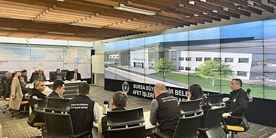 Bursa Büyükşehir'de gündem, 'Afet yönetimi'