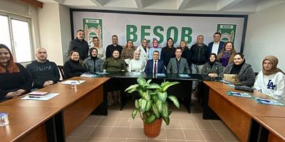 Bursa Büyükşehir'den BESOB yönetici ve personeline 'Resmi yazışma kuralları' eğitimi