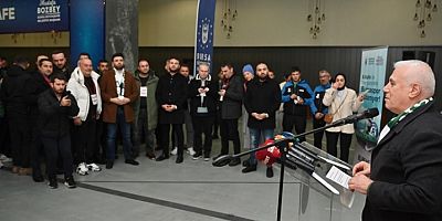 Bursa Büyükşehir’den Bursaspor’a güçlü destek