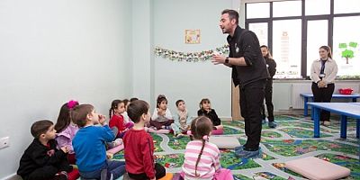 Bursa Büyükşehir'den çocuklara temel afet bilinci eğitimi