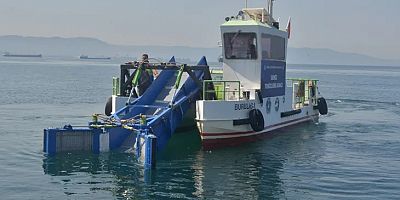 Bursa Büyükşehir’den deniz temizliği
