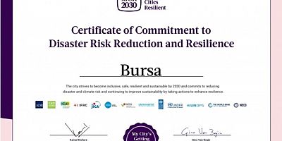 Bursa Büyükşehir'den 'dirençli kent' için uluslararası işbirliği