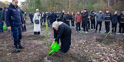 Bursa Büyükşehir'den kahraman itfaiyecilerin anısına hatıra ormanı