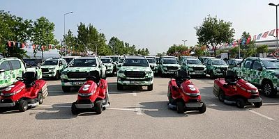 Bursa Büyükşehir, Tarım Peyzaj A.Ş. filosunu güçlendirdi