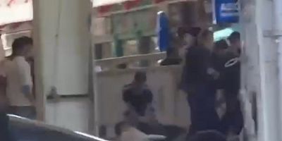 Bursa'da 15 kişilik grup birbirine girdi