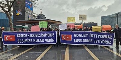 Bursa'da 8 Mart'ta tapu mağduru kadınlardan eylem!