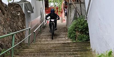 Bursa’da adrenalin dolu yarış nefes kesti