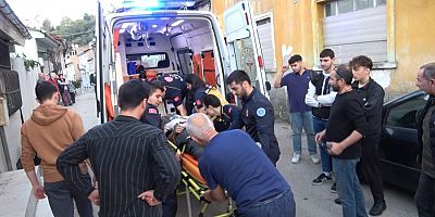 Bursa'da alkol almak için manzarayı seçti, 25 metreden bahçeye düştü