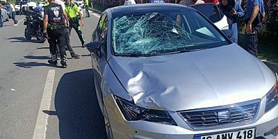 Bursa'da alkollü sürücü nine ile torununa çarptı!