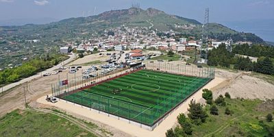 Bursa'da amatör futbol camiası bir tesis daha kazandı