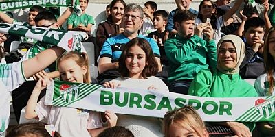 Bursa'da anlamlı proje: 100 çocuk ilk kez yeşil-beyazlı tribünlerle tanıştı...