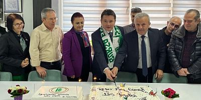 Bursa'da Başkan Aydın'dan öğretmenlere ziyaret