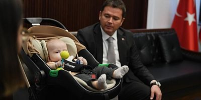 Bursa'da başkandan SMA hastası Çağan Ata Baran'a destek çağrısı!