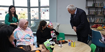 Bursa'da Çalı Kadın ve Çocuk Akademisi'ne Başkan Şadi Özdemir'den ziyaret