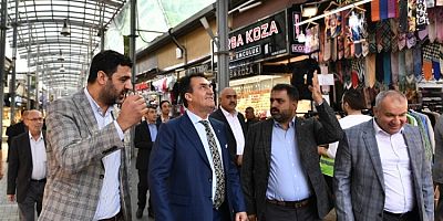 Bursa'da çarşı esnafının büyük sıkıntısı giderildi