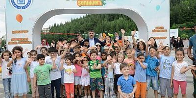 Bursa'da çocuklar yaz karne şenliğinde buluşacak