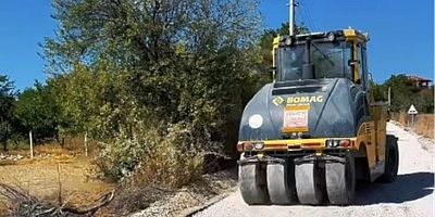 Bursa'da dağ ilçelerinde ulaşıma konfor geliyor