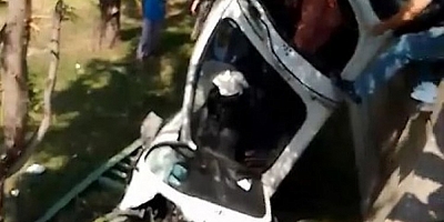 Bursa'da düğüne giden ailenin bulunduğu otomobil şarampole uçtu
