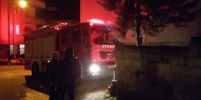 Bursa'da elektrikli battaniyeden yangın çıktı!