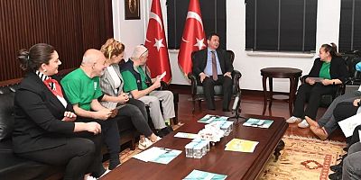 Bursa'da engelli bireyler sordu, Başkan Aydın cevapladı