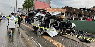 Bursa'da feci kaza! 2 ölü, 1 yaralı