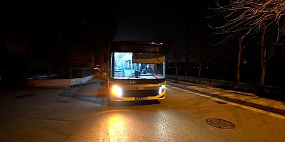 Bursa’da gece seferleri devam ediyor