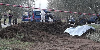 Bursa'da gübre içinde bulunan ceset bir kadına ait çıkktı