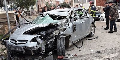 Bursa'da kazaya neden olan otomobil sürücüsü tutuklandı