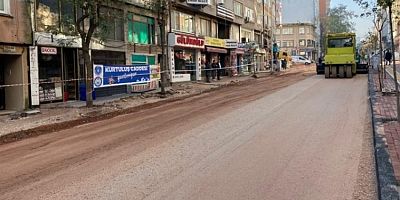 Bursa'da Kurtuluş Caddesi yenileniyor