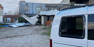 Bursa'da lodos etkisi! Yıktı geçti