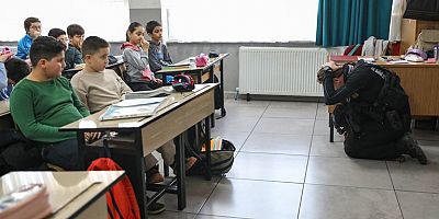 Bursa'da miniklere afet eğitimi