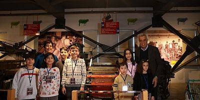 Bursa'da müzeleri bir günlüğüne çocuklar yönetti!