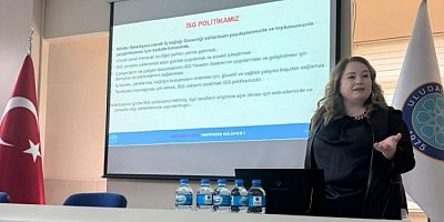 Bursa'da Nilüfer Belediyesi'nden öğrencilere iş güvenliği eğitimi