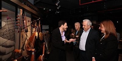 Bursa'da Okay Temiz'in enstrümanları Nilüfer MEM'de