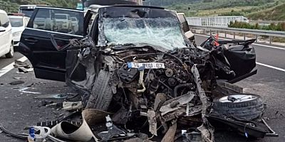 Bursa'da ölümlü kaza!