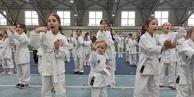Bursa'da Osmangazi'de karate eğitim semineri