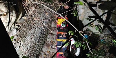 Bursa'da parkın surlarından düşen kişi ağır yaralandı