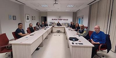 Bursa'da radyoloji görüntülemelerinde taşeronlaşma toplantısı