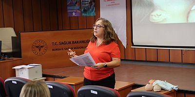 Bursa'da sağlık çalışanlarına koruyucu sağlık eğitimi