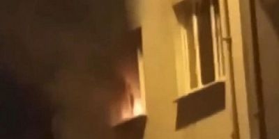 Bursa'da sinir krizi geçiren kişi evini ateşe verdi
