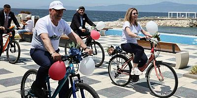 Bursa’da ‘Süslü Bisikletler’ ile temiz çevreye dikkat çekildi